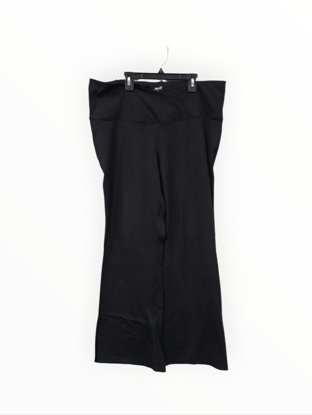 Aviva V waist Black Fold- Yoga Pants xxxl 22